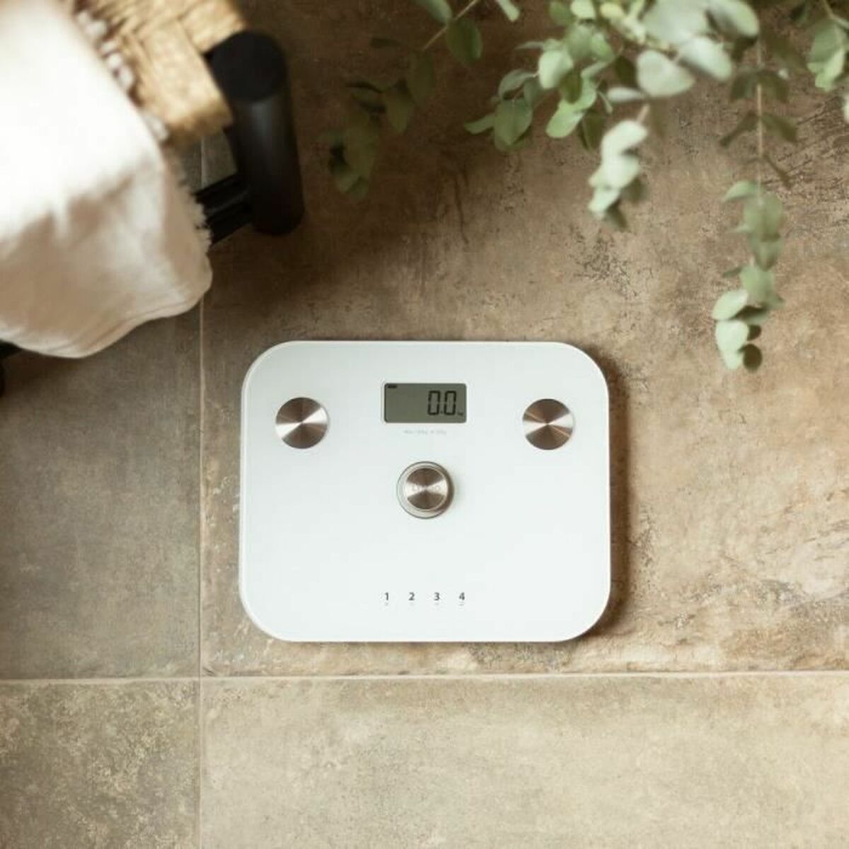 Báscula Digital de Baño Livoo DOM465W Blanco 150 kg