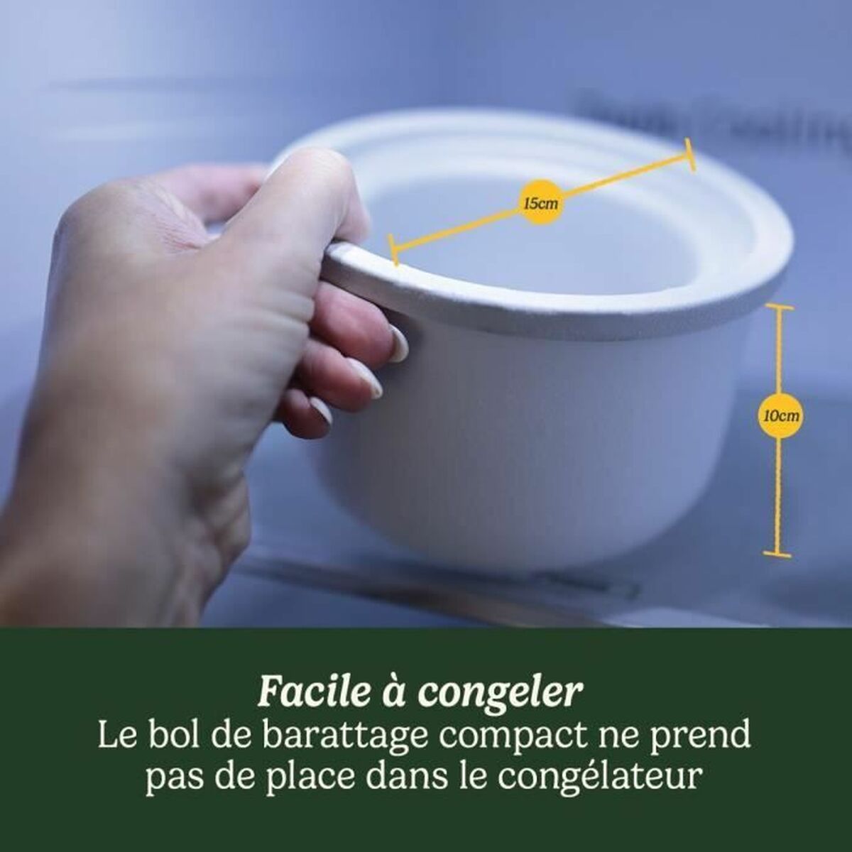 Heladera Cuisinart ICEM10E Blanco 12 W 473 ml