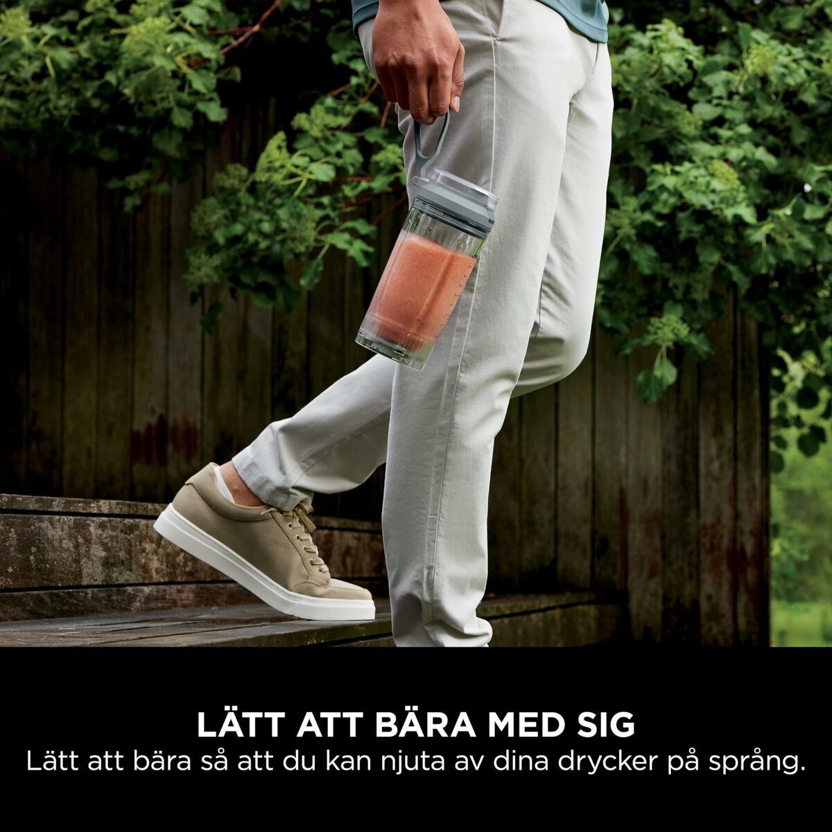 Batidora de Vaso NINJA Azul 570 ml