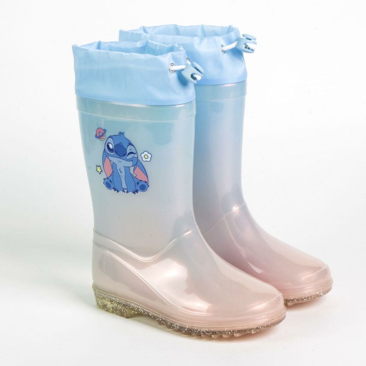 Botas de Agua Infantiles Stitch Azul claro