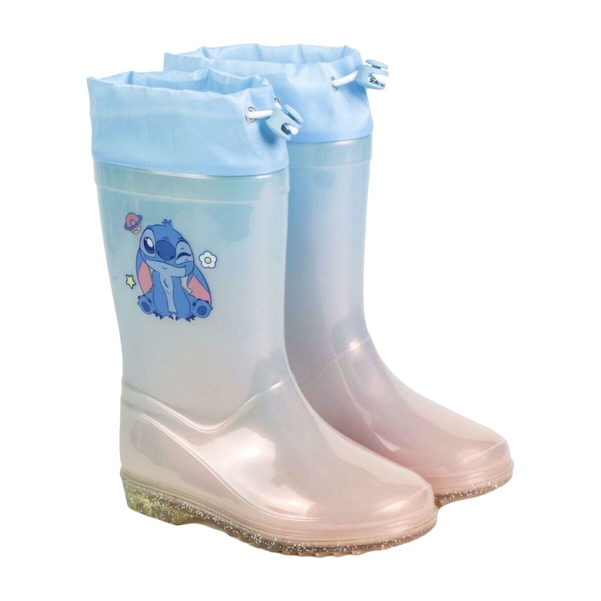 Botas de Agua Infantiles Stitch Azul claro