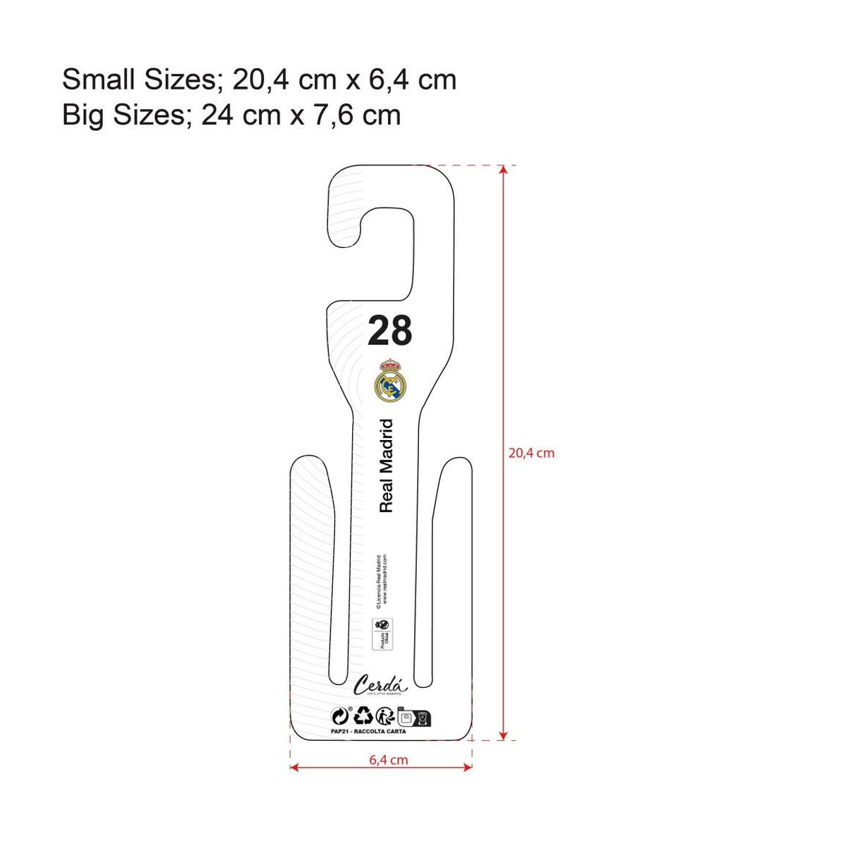 Chanclas para Niños Real Madrid C.F. Blanco