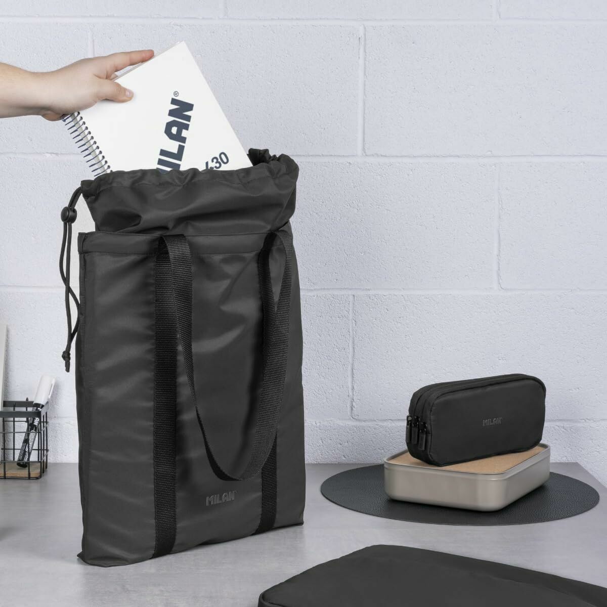 Portatodo Milan Negro