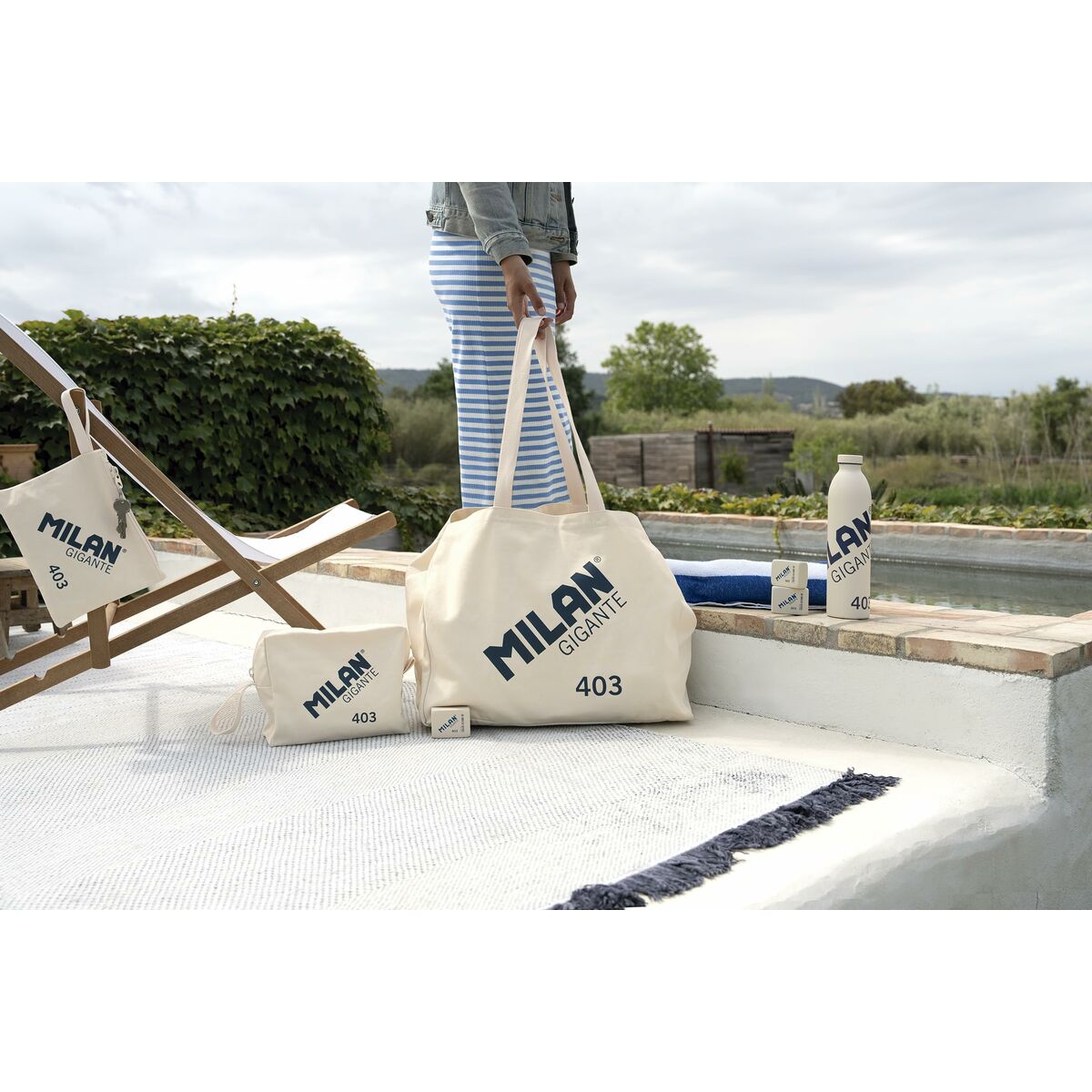 Neceser de Viaje Milan Beige