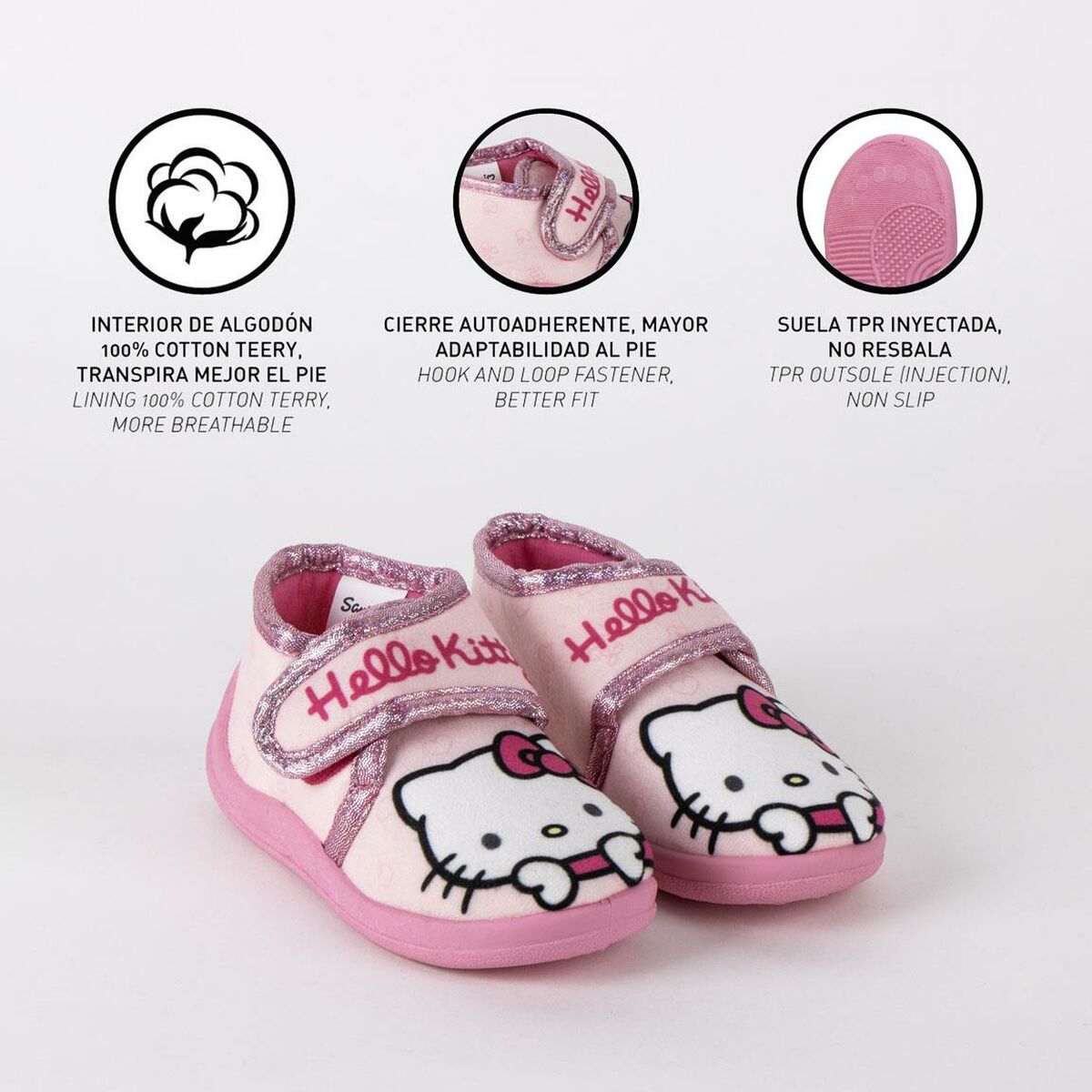 Zapatillas de Estar por Casa Hello Kitty