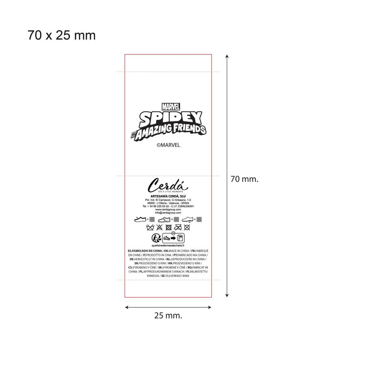 Zapatillas de Estar por Casa Spidey Rojo