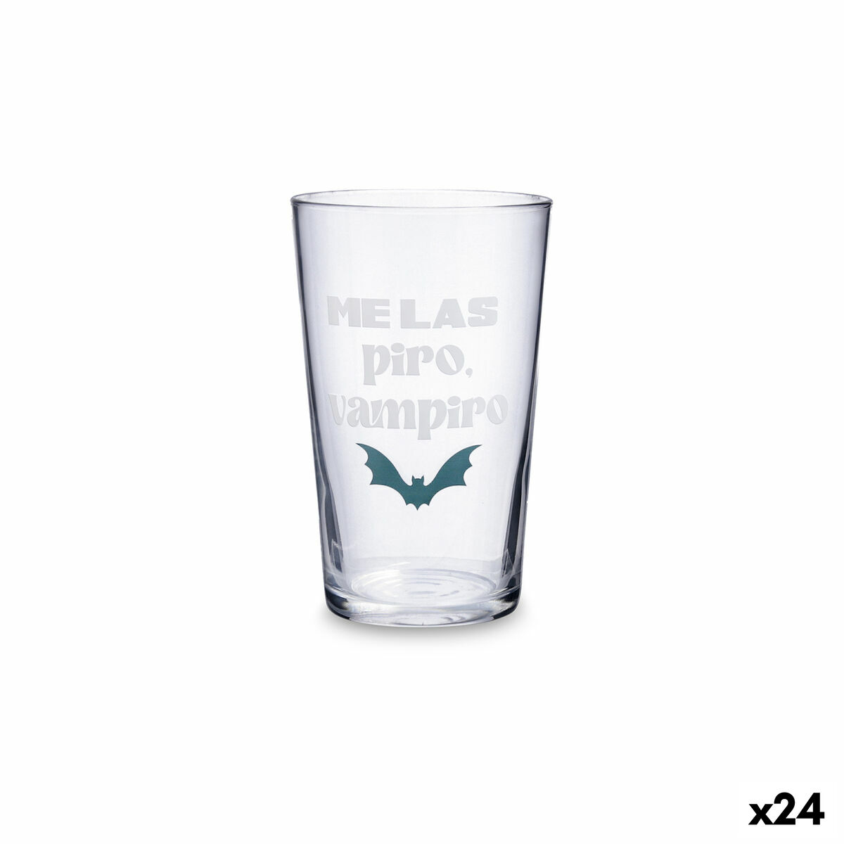 Vaso Luminarc Frases 90 Transparente Vidrio 500 ml (24 Unidades)