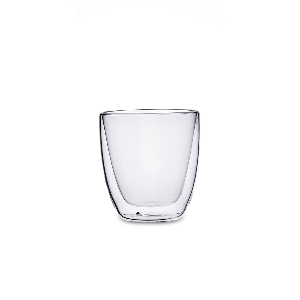 Vaso Quid Serenia Transparente Vidrio 200 ml Capuccino (6 Unidades)