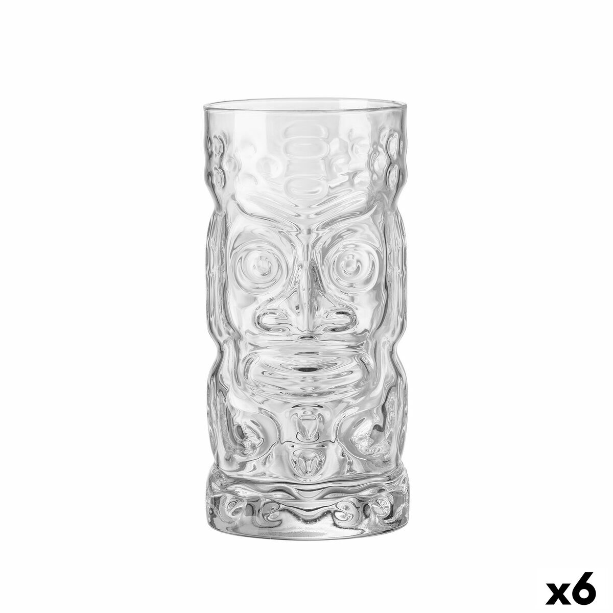 Vaso Bormioli Rocco Tiki Bartender Transparente Vidrio 500 ml (6 Unidades)