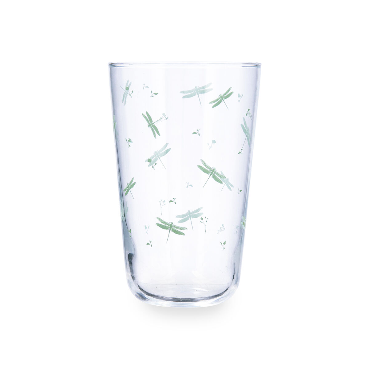 Vaso de agua Quid Velvet Verde Vidrio 400 ml (12 Unidades)