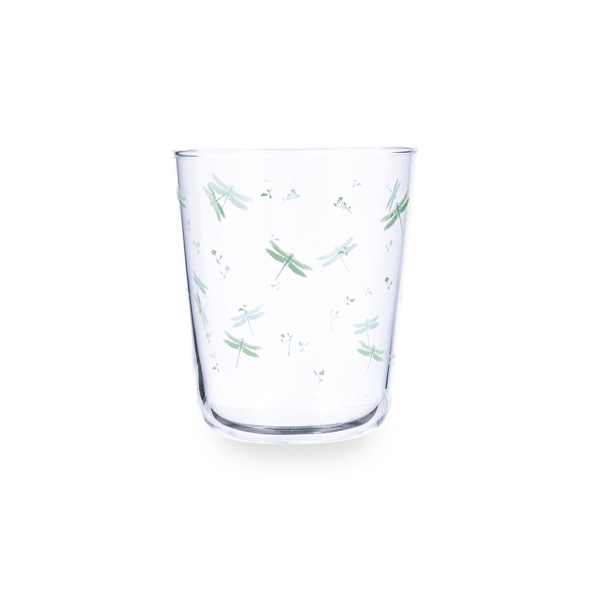 Vaso de agua Quid Velvet Verde Vidrio 310 ml (12 Unidades)