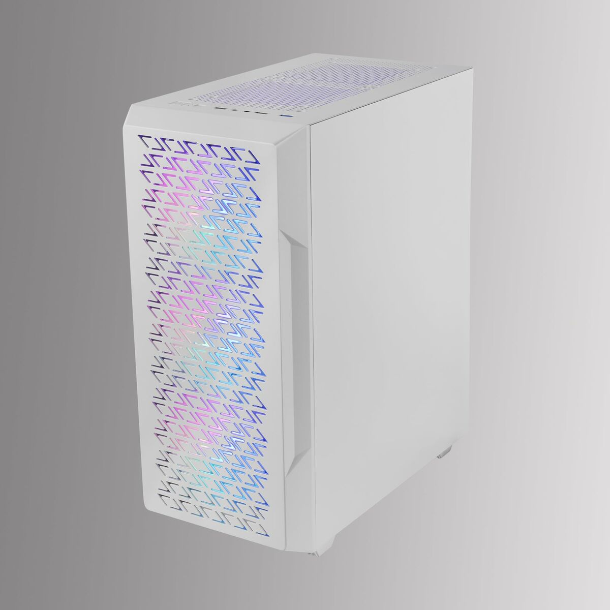 Caja Semitorre ATX Mars Gaming MCGEOW Blanco