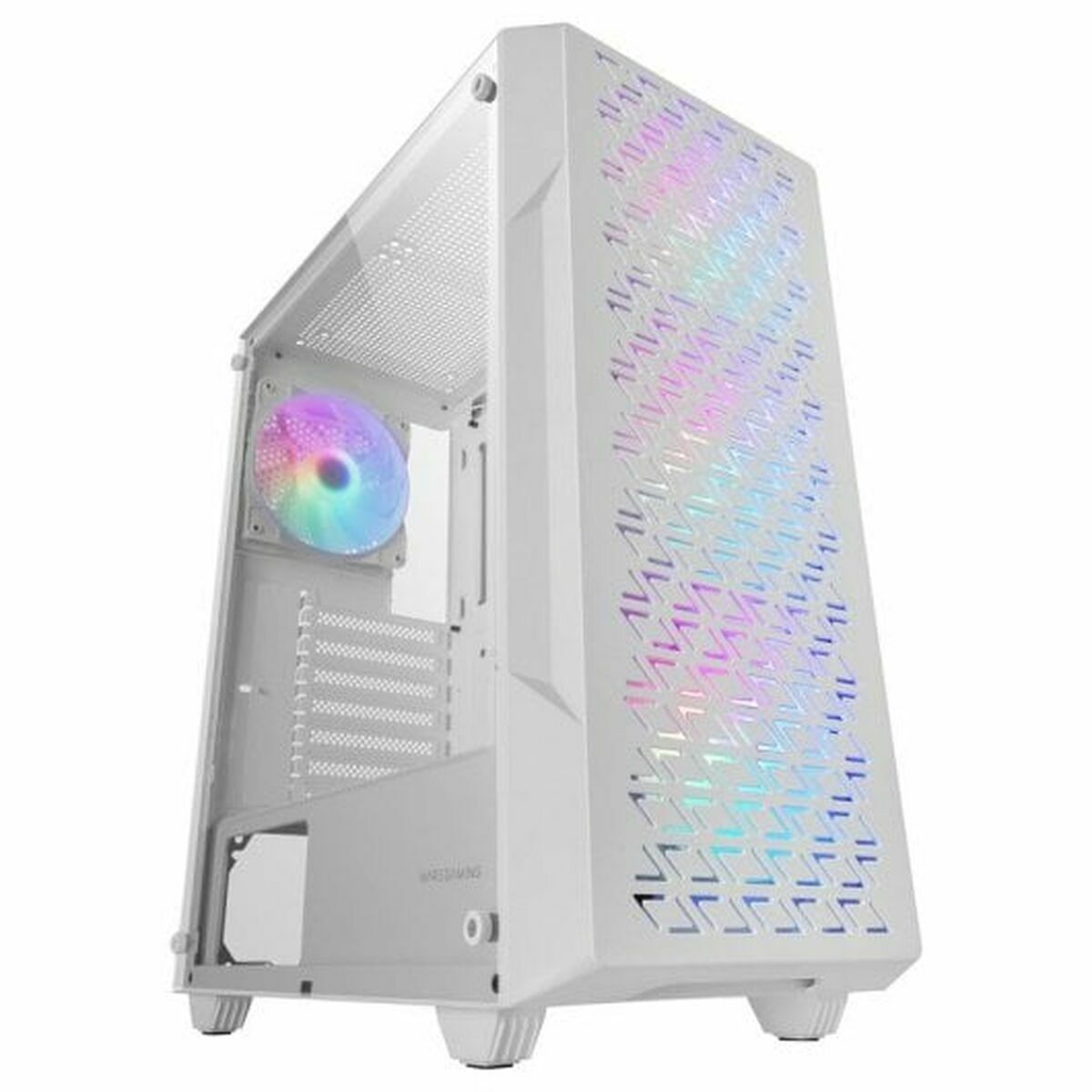 Caja Semitorre ATX Mars Gaming MCGEOW Blanco