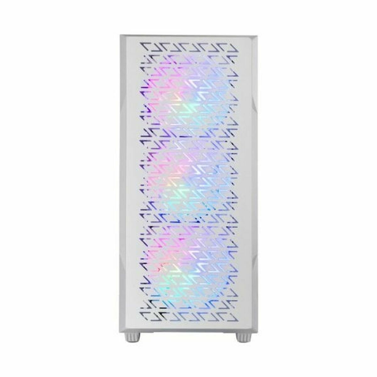 Caja Semitorre ATX Mars Gaming MCGEOW Blanco