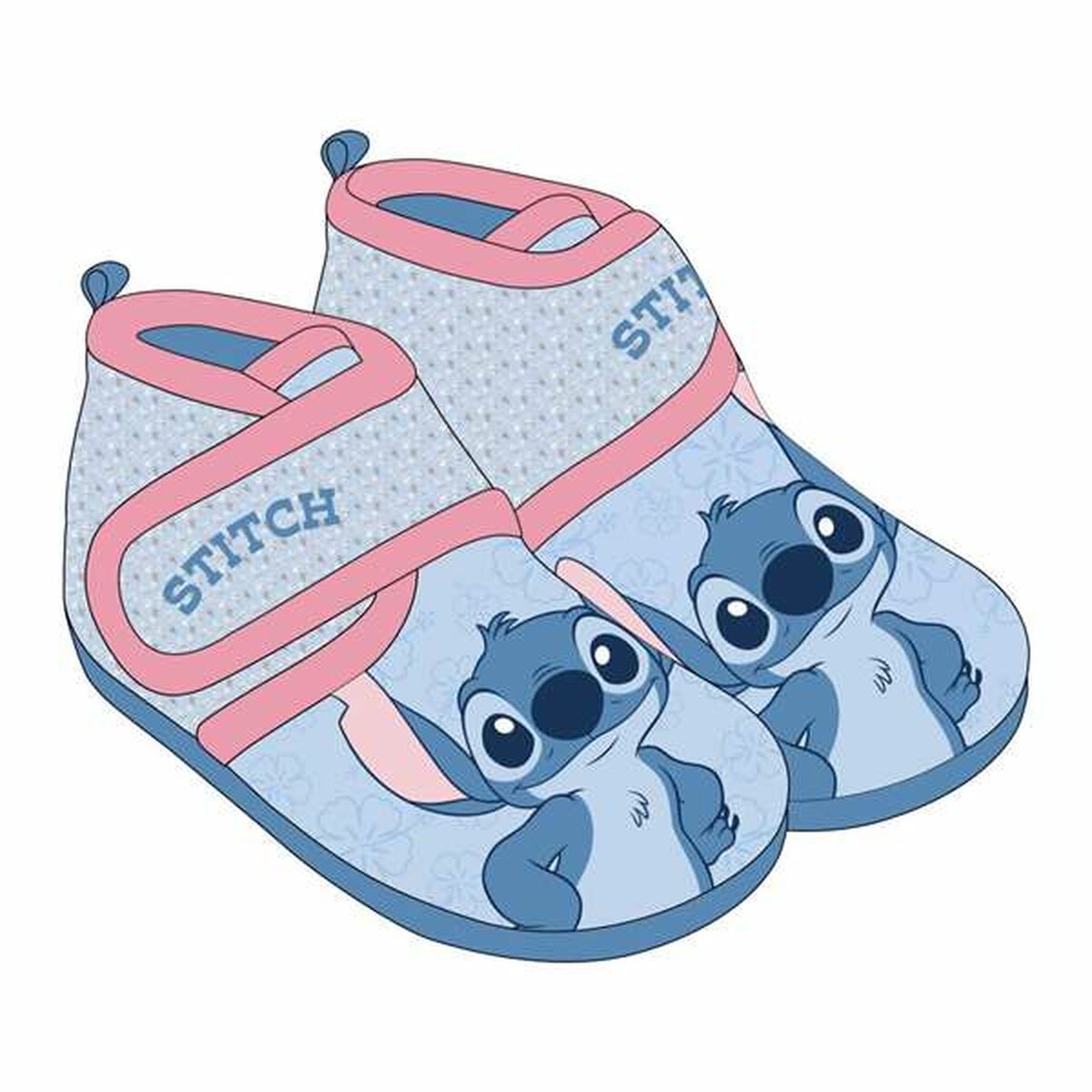Zapatillas de Estar por Casa Stitch Azul claro