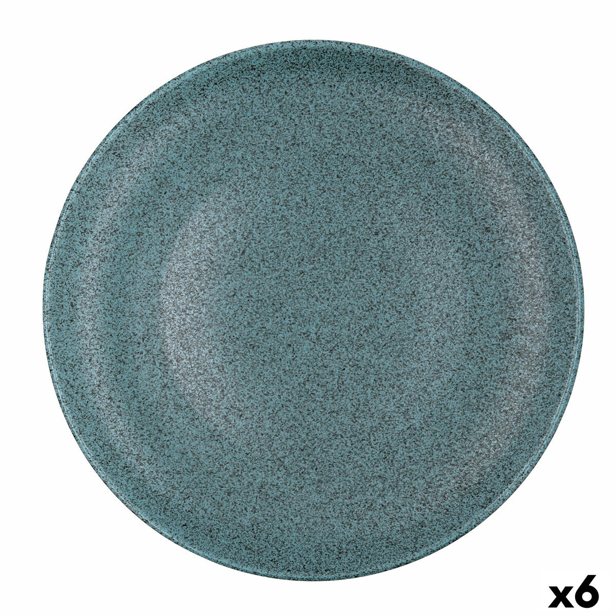 Plato para Pizza Bidasoa Element Hydrozero Azul Cerámica Ø 30 cm (6 Unidades)