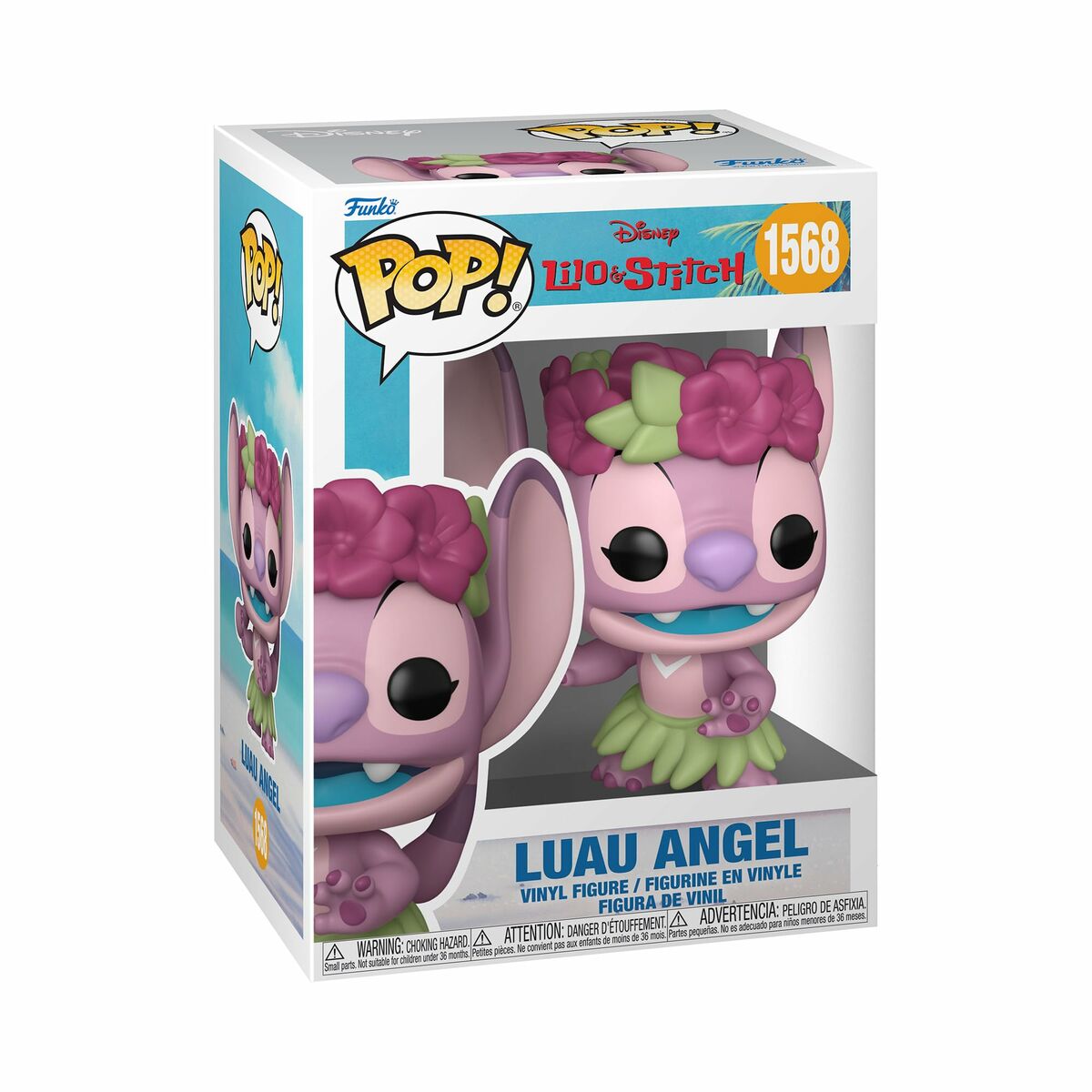 Muñeco Funko Pop! Lilo y Stitch Luau Angel