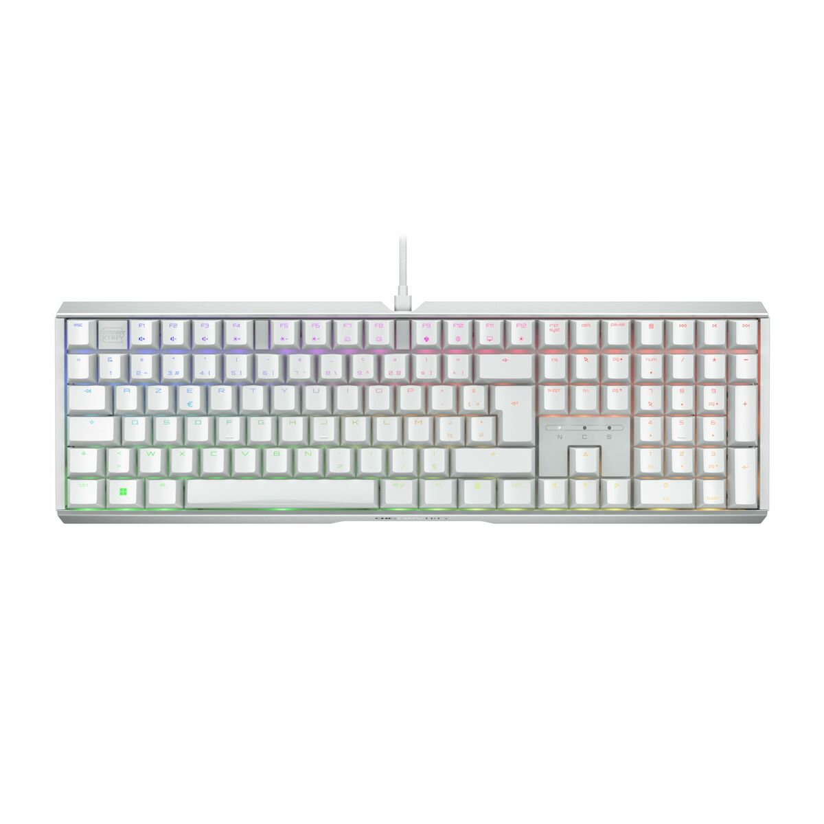 Teclado Cherry Blanco AZERTY