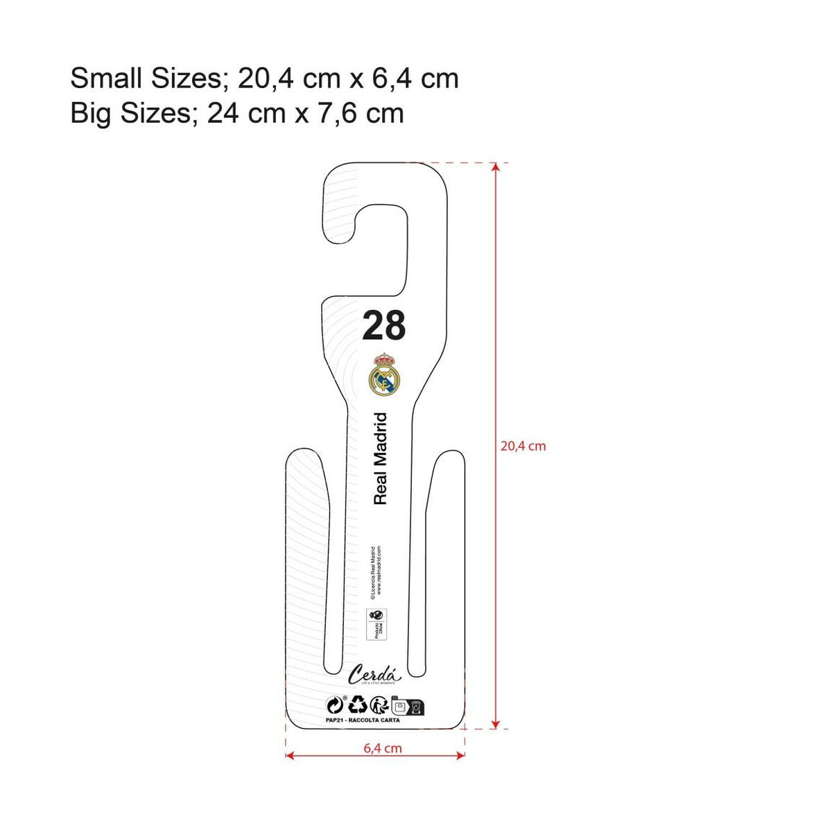 Chanclas para Niños Real Madrid C.F. Blanco