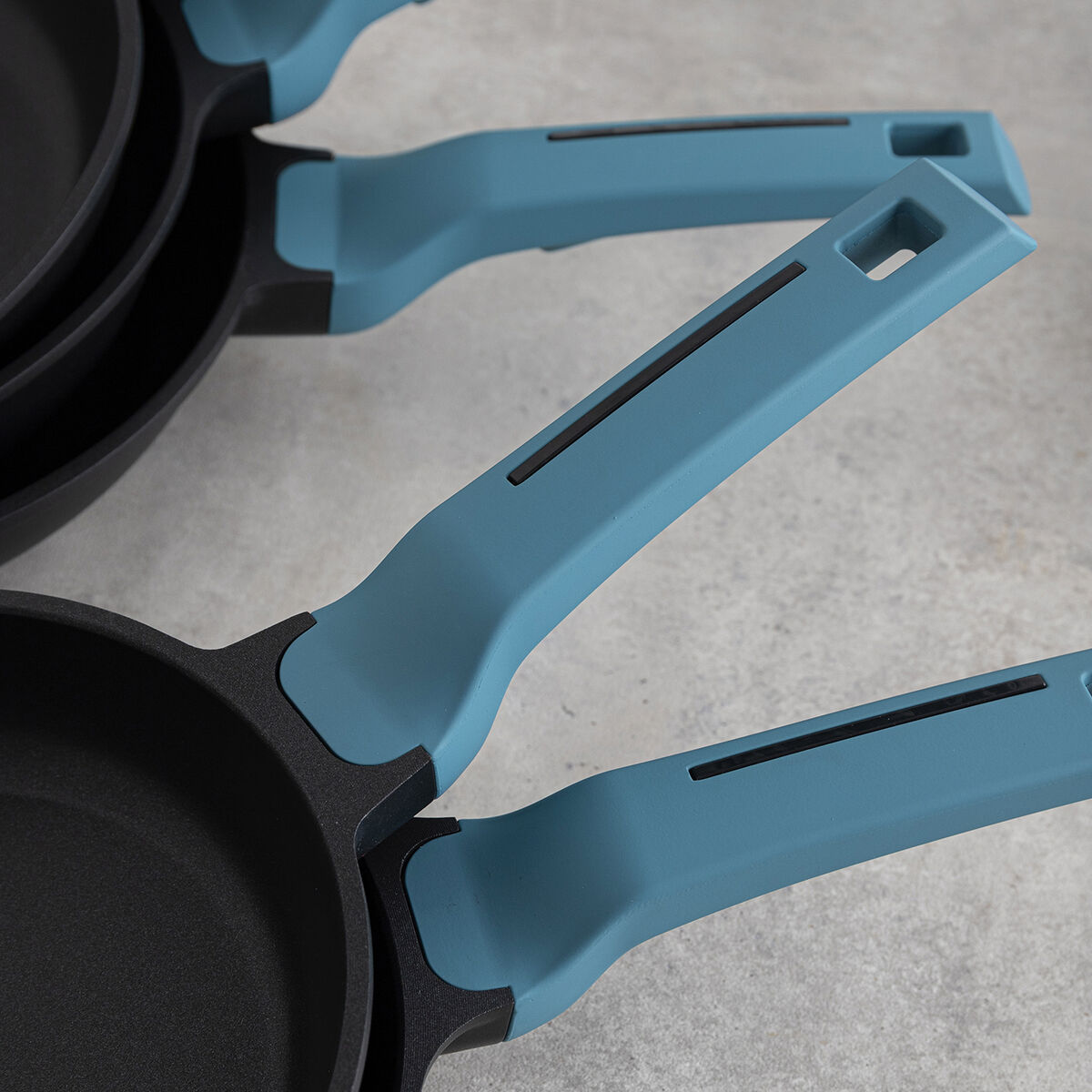 Sartén Quid Confort Azul Metal Ø 28 cm (6 Unidades)