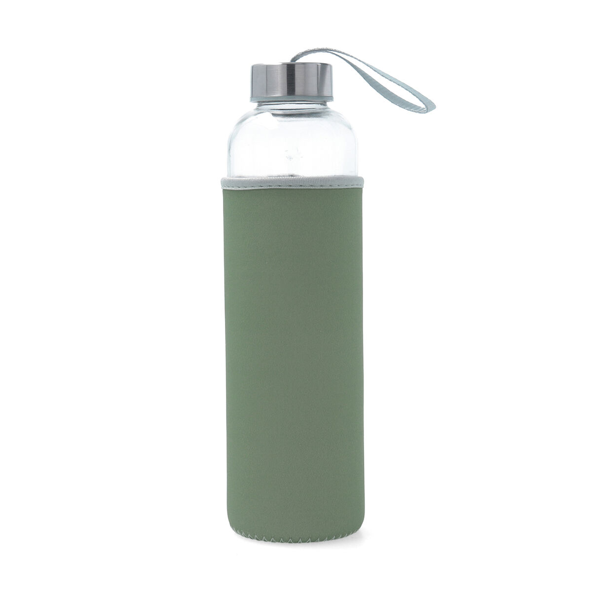 Botella de Agua Quid Quidate Verde Vidrio 600 ml (12 Unidades)