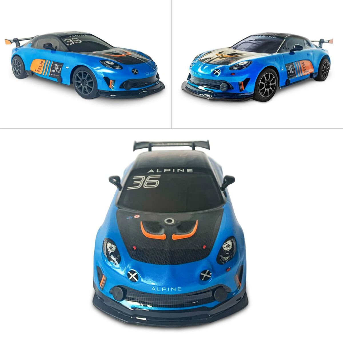 Coche Radio Control Mondo Alpine A110 GT4 Azul Turquesa