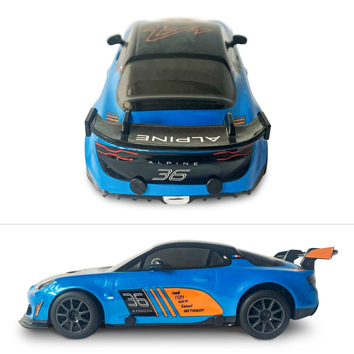Coche Radio Control Mondo Alpine A110 GT4 Azul Turquesa