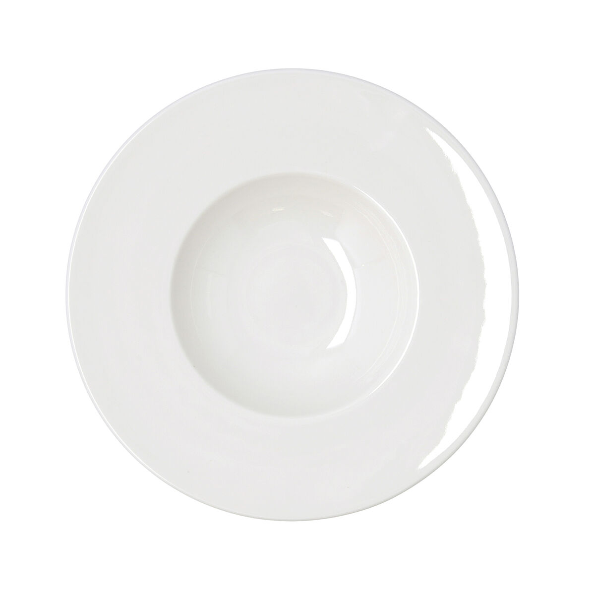 Plato para Pasta Bidasoa Serenity Hydrozero Blanco Cerámica Ø 26 cm (6 Unidades)