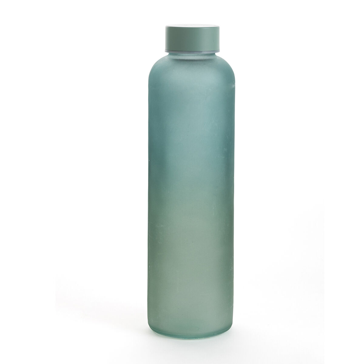 Botella de Agua Quid Quidate Turquesa Vidrio 600 ml (12 Unidades)