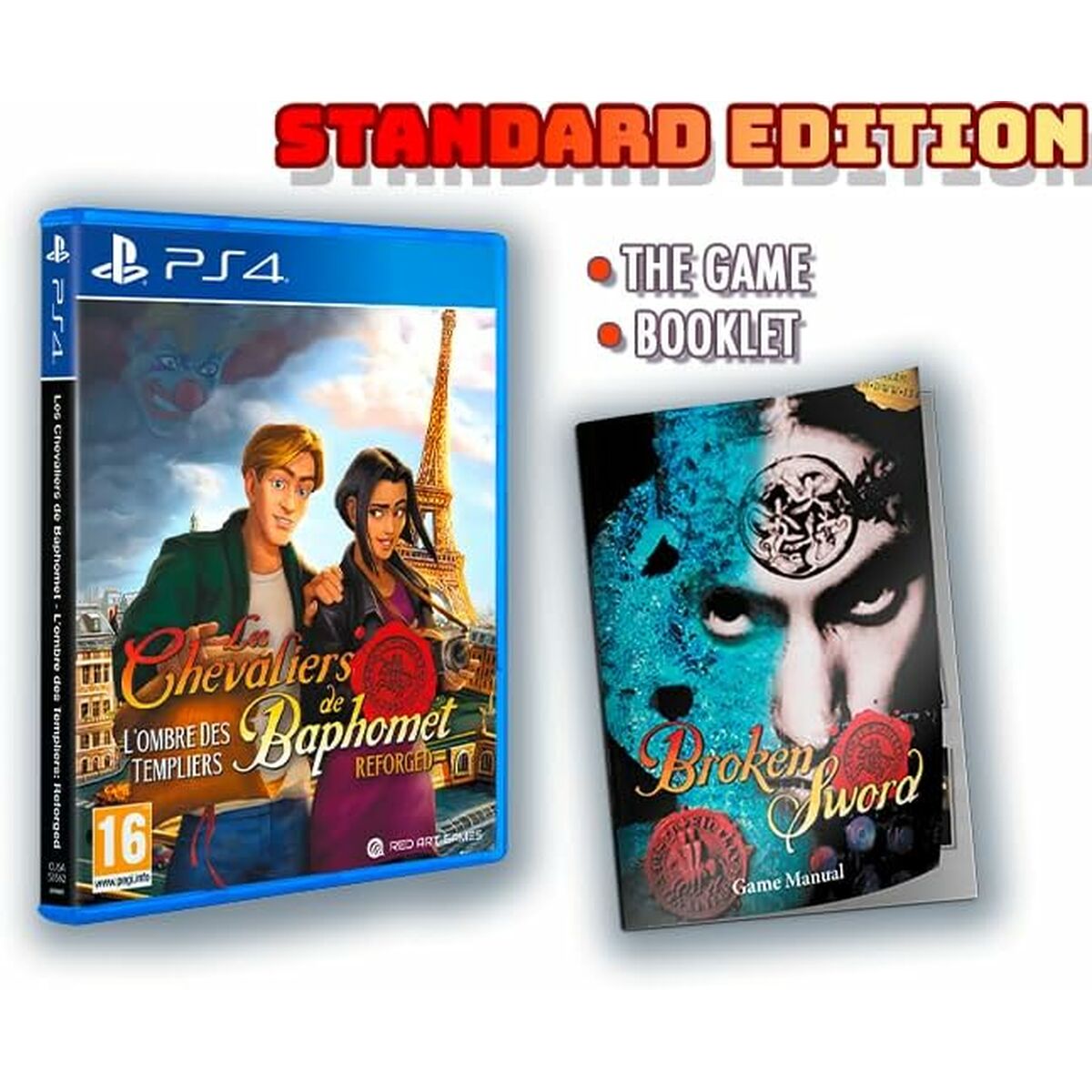 Videojuego PlayStation 4 Just For Games LES CHEVALIERS DE BAPHOMET