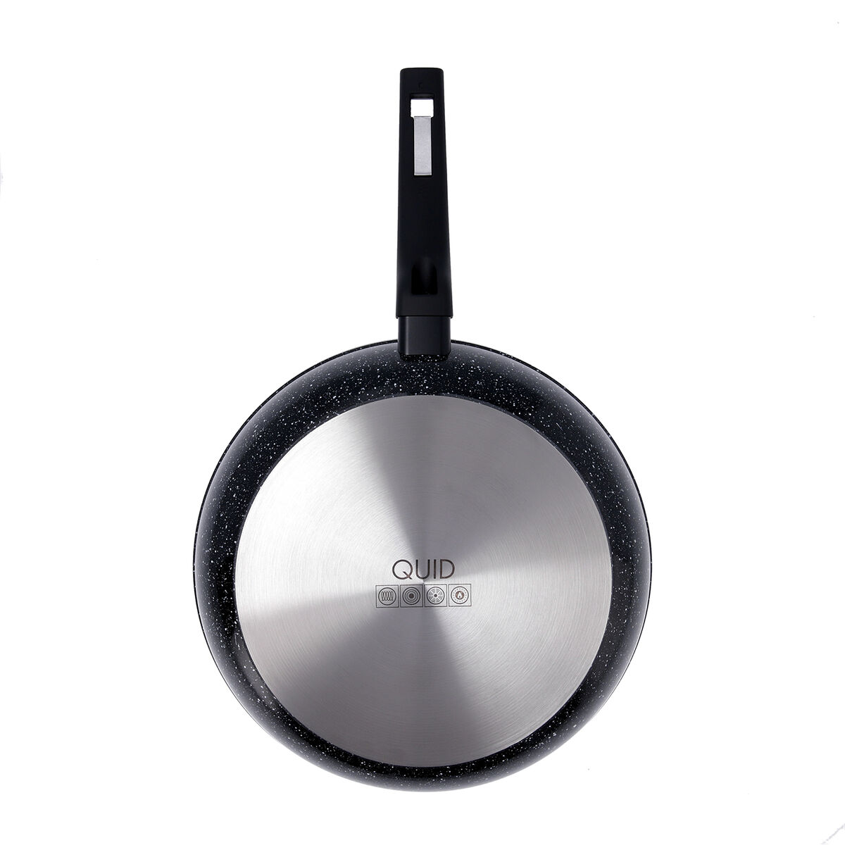 Sartén Quid Estelar Negro Metal Ø 30 cm (6 Unidades)