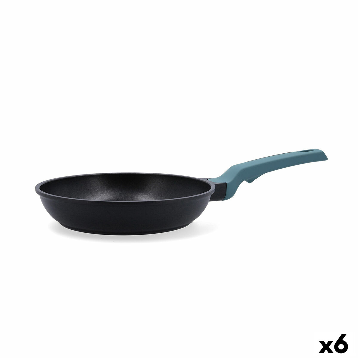 Sartén Quid Confort Azul Metal Ø 24 cm (6 Unidades)