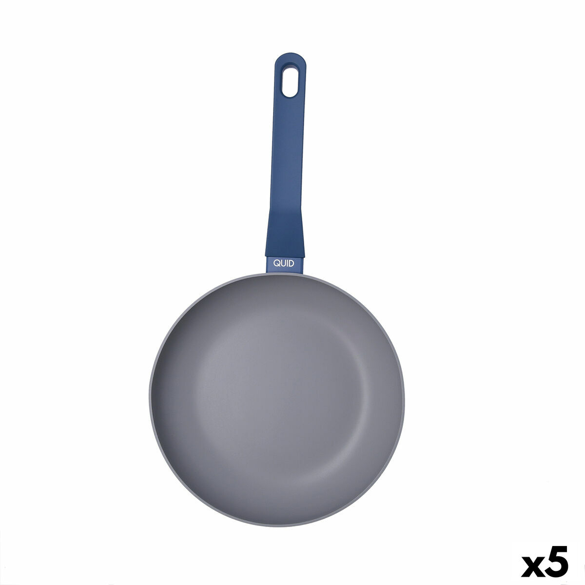 Sartén Quid Baltic Blanco Metal Ø 24 cm (5 Unidades)