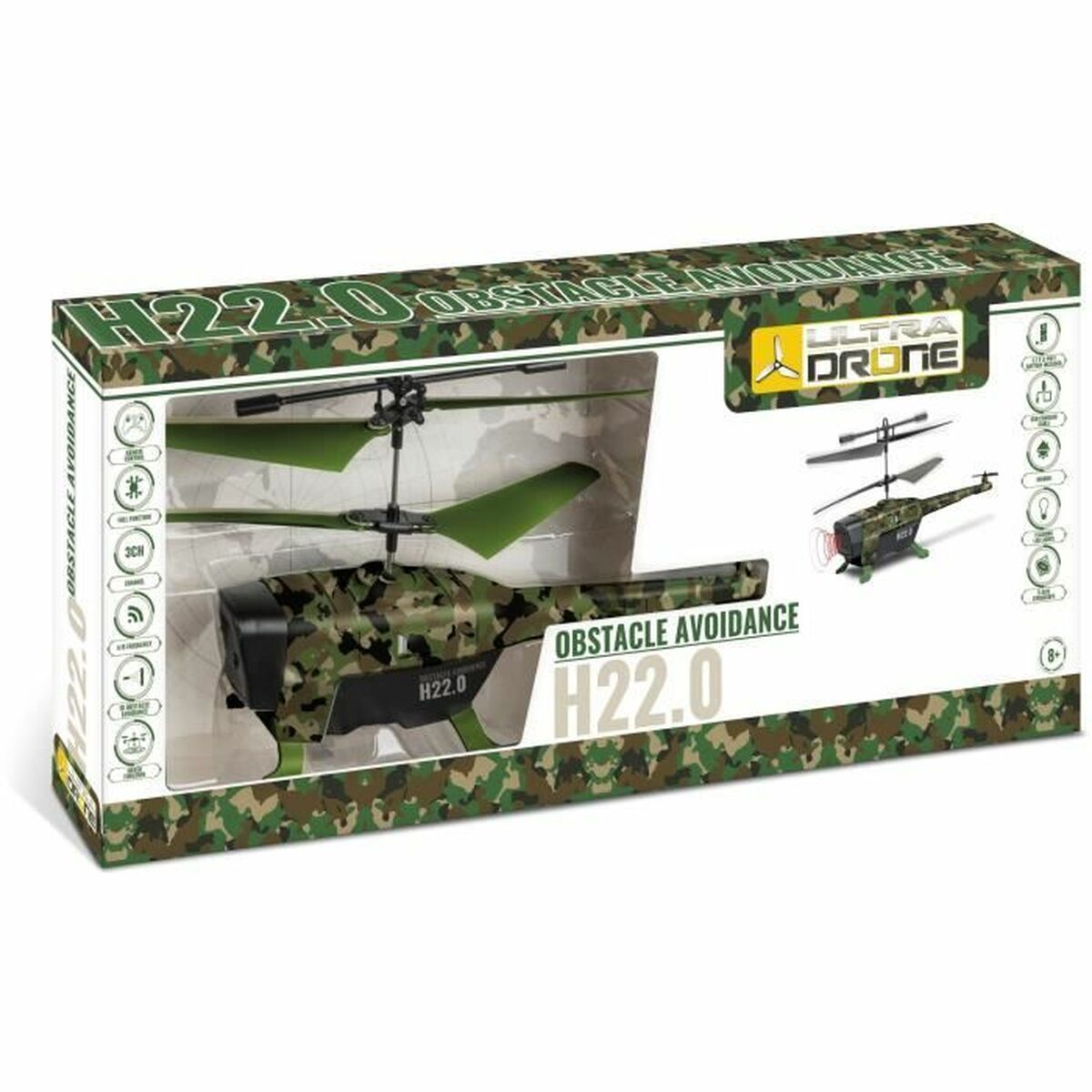Helicóptero con Radiocontrol Mondo Ultradrone H22.0