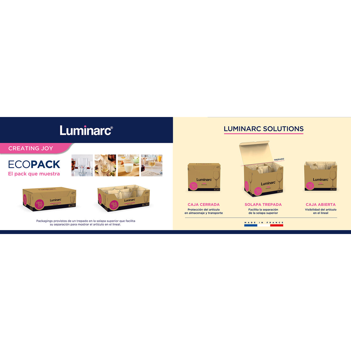 Copa de vino Luminarc Veral Transparente Vidrio 310 ml (6 Unidades)