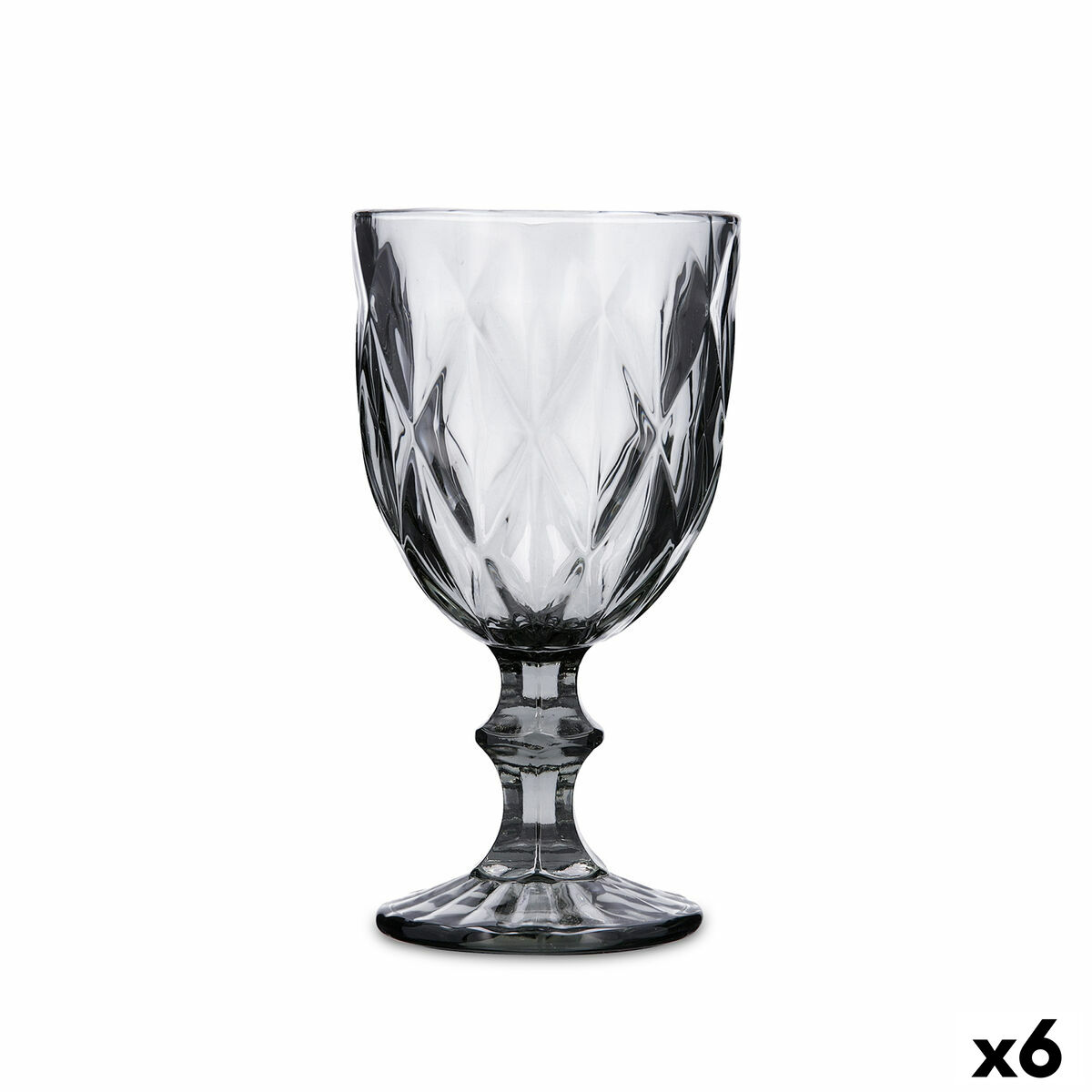 Copa Quid Maia Azul Vidrio 235 ml (6 Unidades)