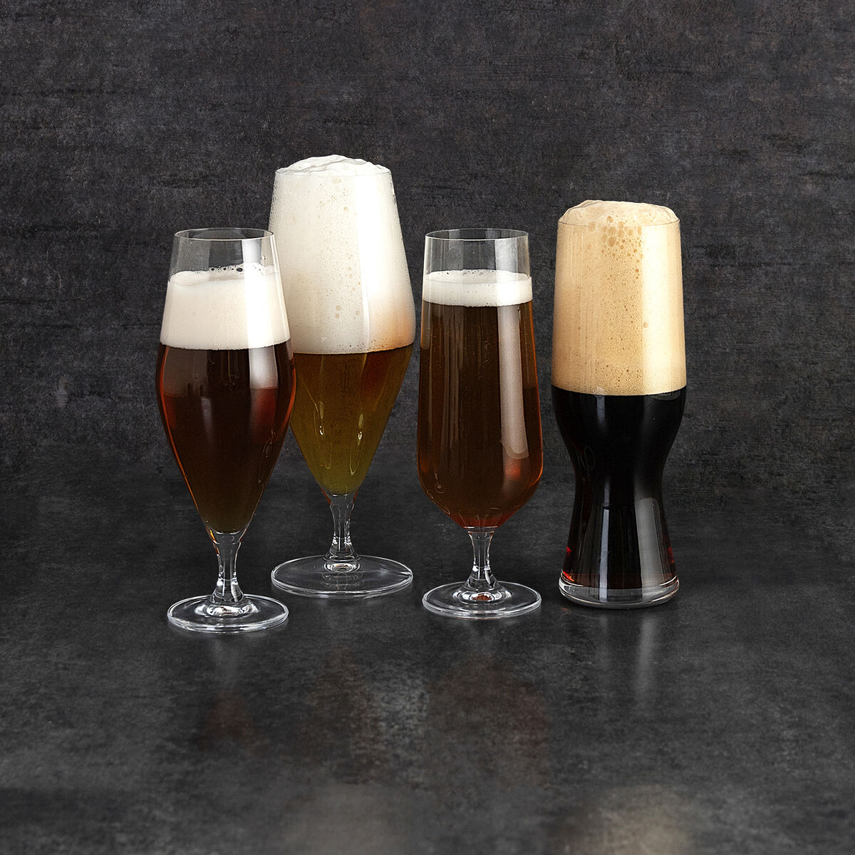 Copa Bohemia Crystal Premiere Pils Transparente Vidrio 380 ml Cerveza (6 Unidades)