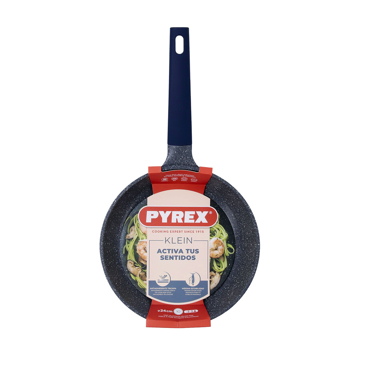 Sartén Pyrex Klein Azul Metal Ø 24 cm (6 Unidades)