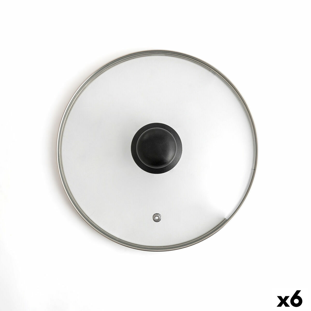 Tapa para Olla Quid Renova Transparente Vidrio Ø 36 cm (6 Unidades)