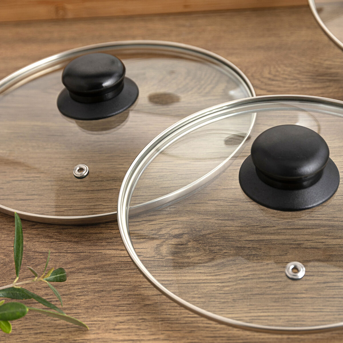 Tapa para Olla Quid Renova Transparente Vidrio Ø 32 cm (6 Unidades)