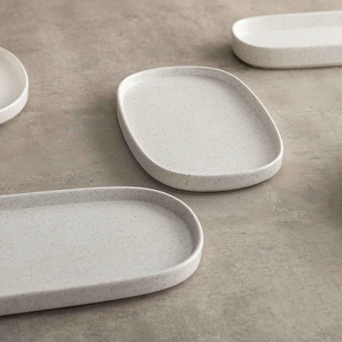 Bandeja de Aperitivos Bidasoa Elite Blanco 22 x 8 x 25 cm (8 Unidades)