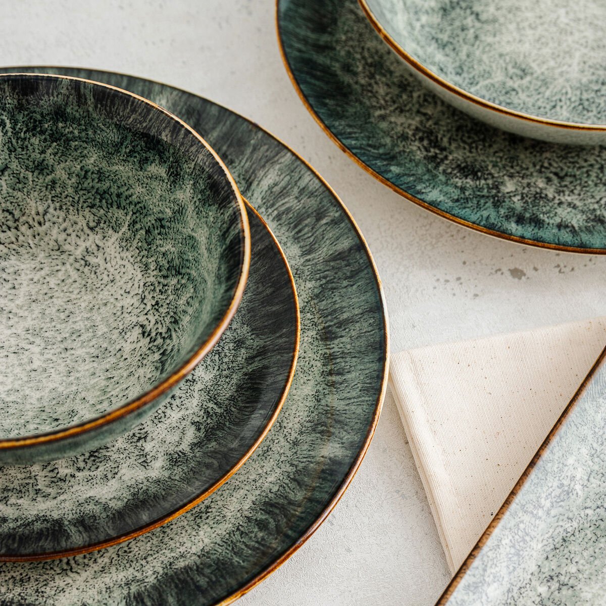 Bandeja de Aperitivos Bidasoa Stela Blanco 25 x 12 cm (6 Unidades)