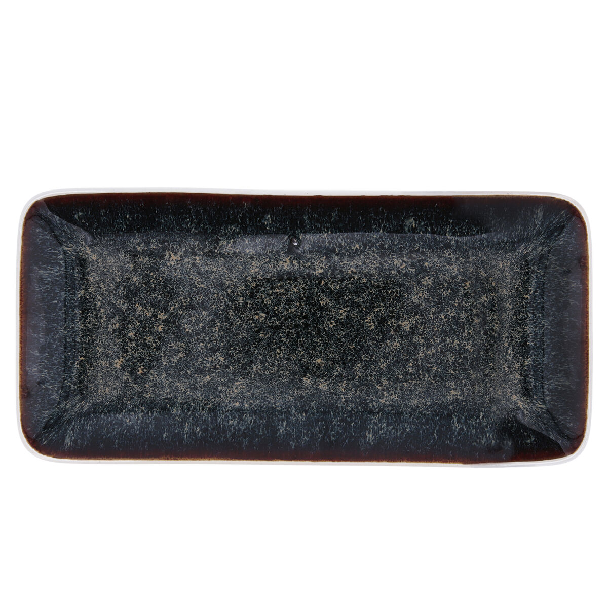 Bandeja de Aperitivos Bidasoa Elite Marrón 30 x 14,5 x 2,6 cm (6 Unidades)