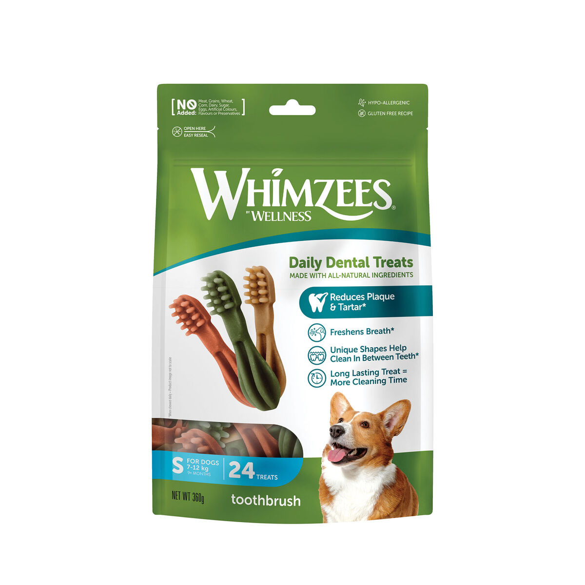 Snack para Perros Whimzees 24 Piezas