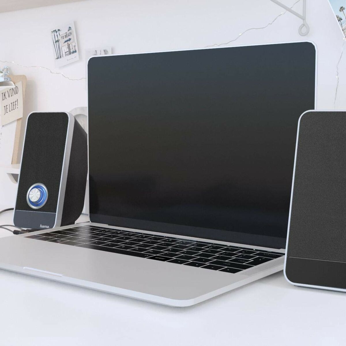 Altavoces PC Hama 00173133 Negro 6 W 4 W