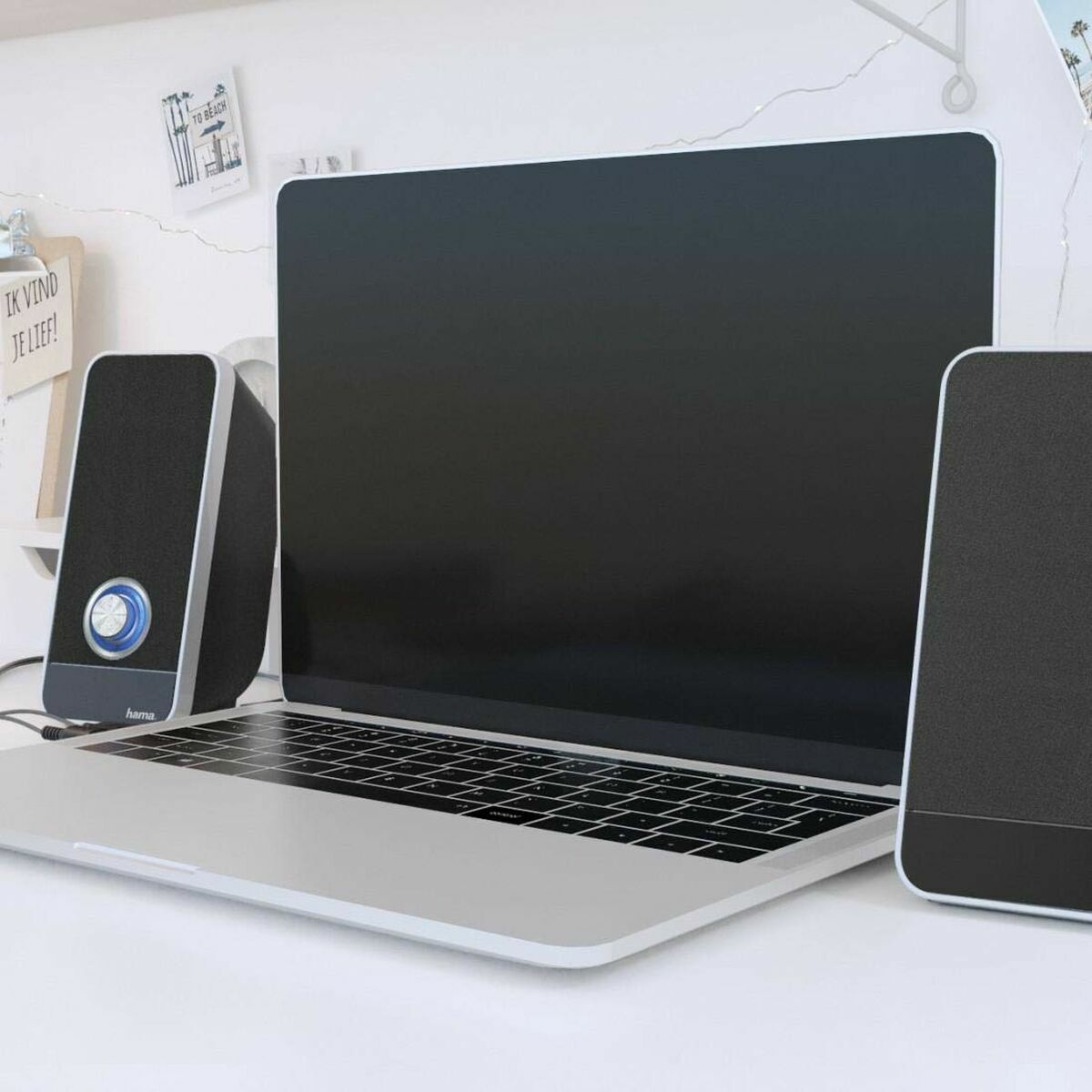 Altavoces PC Hama 00173133 Negro 6 W 4 W