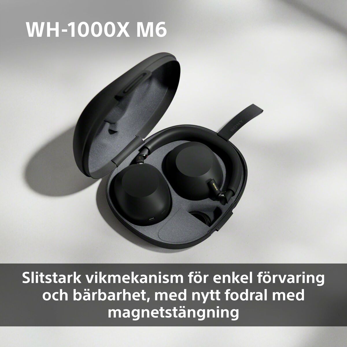 Auriculares Sony WH1000XM6B.CE7 Negro