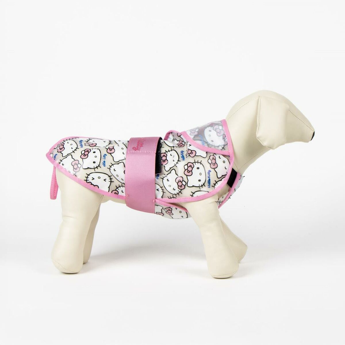 Chubasquero para Perro Hello Kitty Rosa S