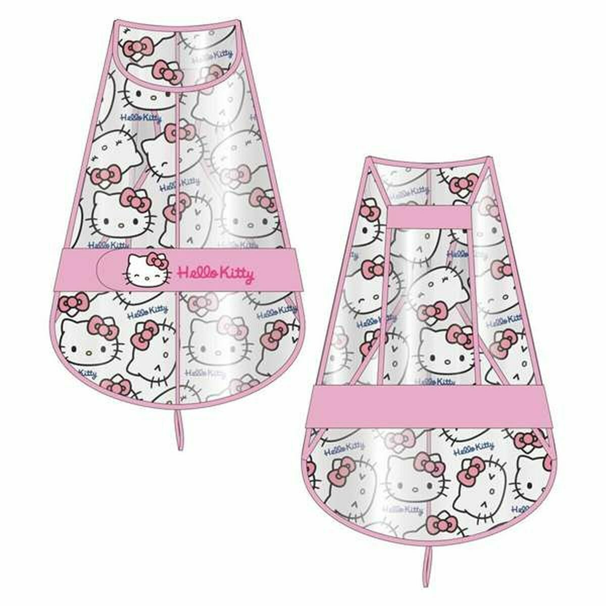 Chubasquero para Perro Hello Kitty Rosa S