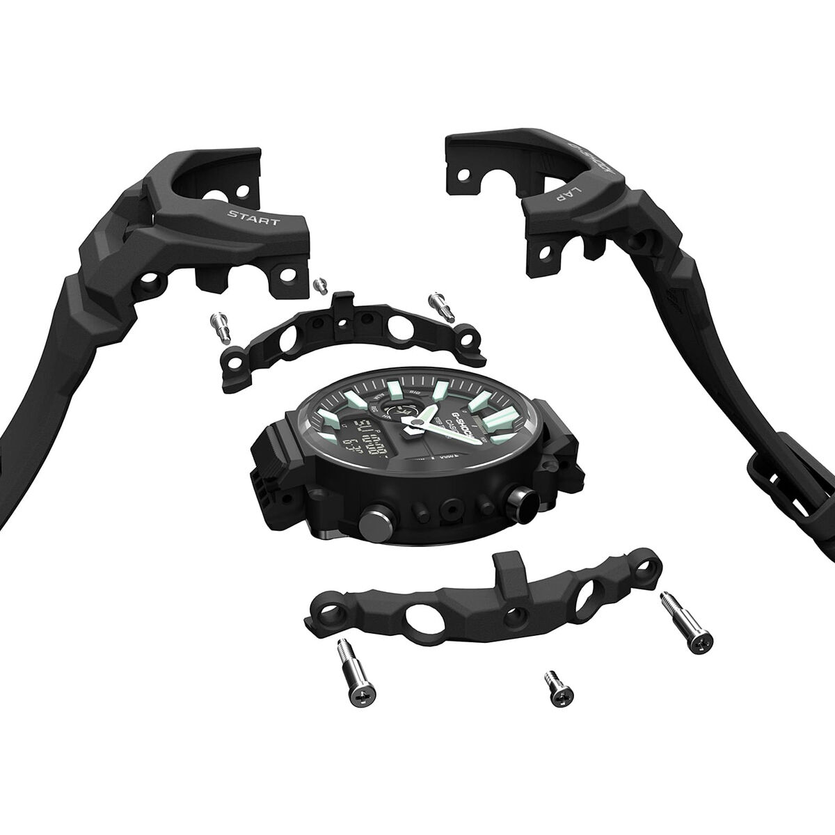 Reloj Hombre Casio G-Shock G-SQUAD STRAP TRACKER (COMPATIBLE WITH STRAVA) (Ø 44 mm)